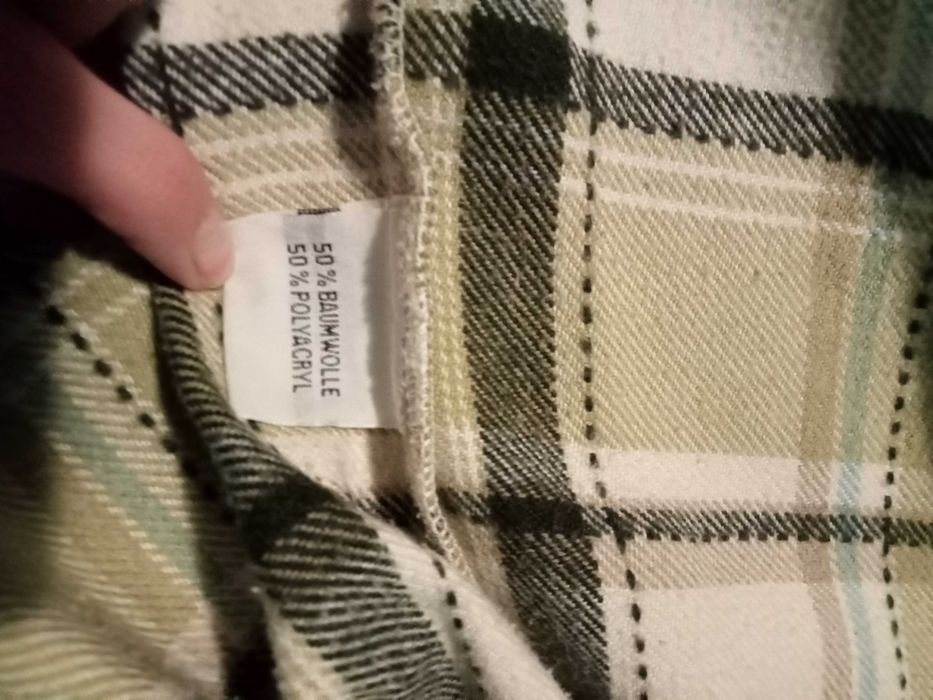 Koszula męska w kratę 44