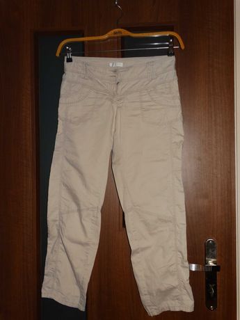 Spodnie ecru Promod 38 M