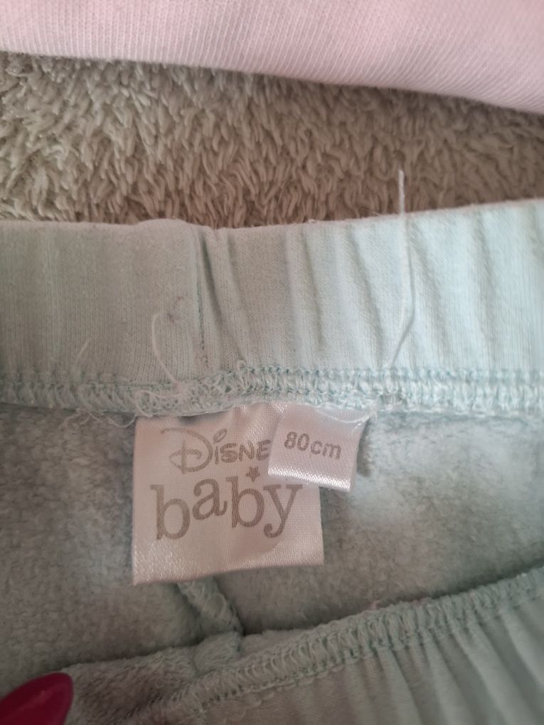 Komplet spodnie + dwie bluzy 68- 74
