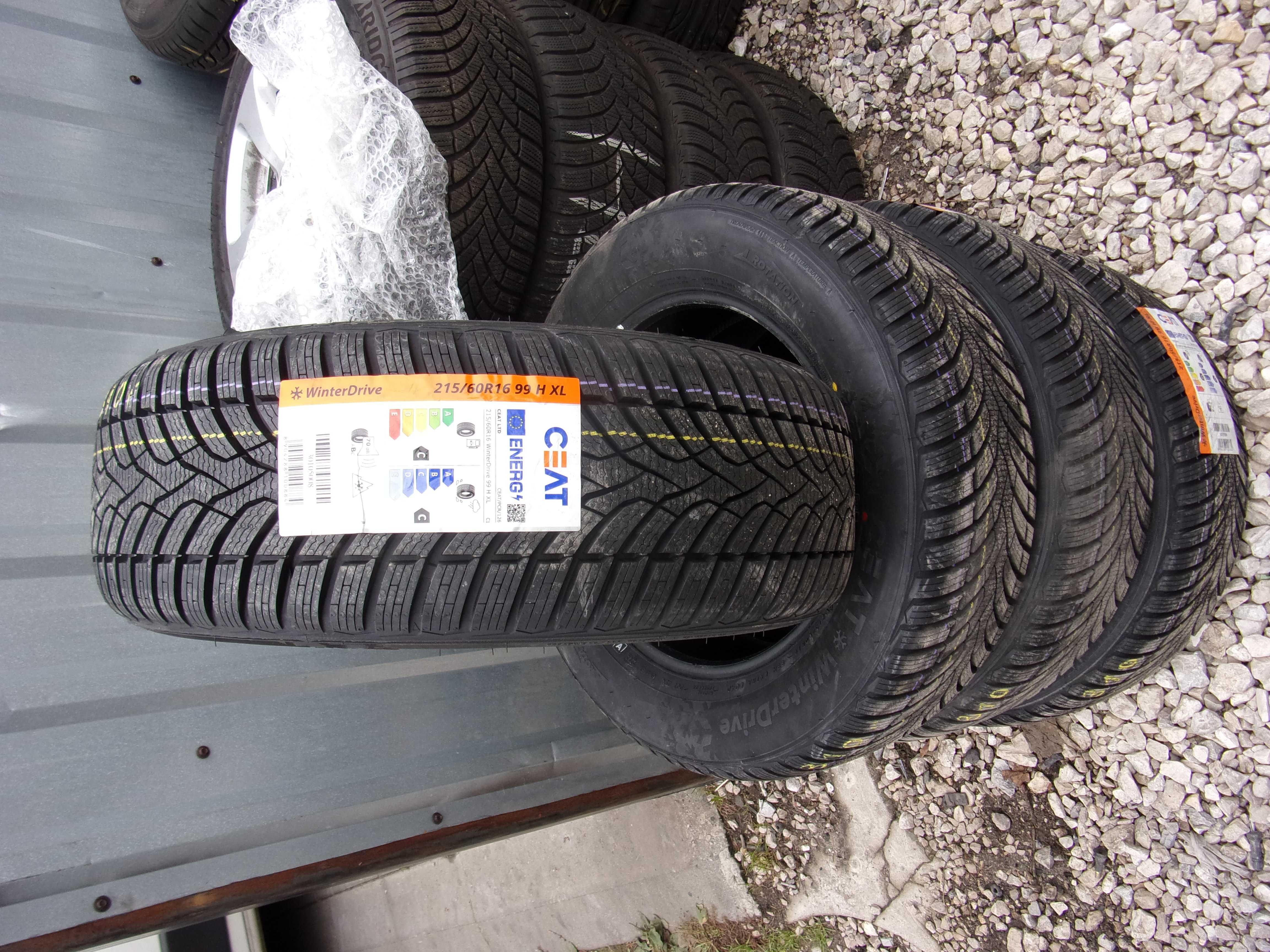 Nowe opony zimowe CEAT 215/60/16 23r