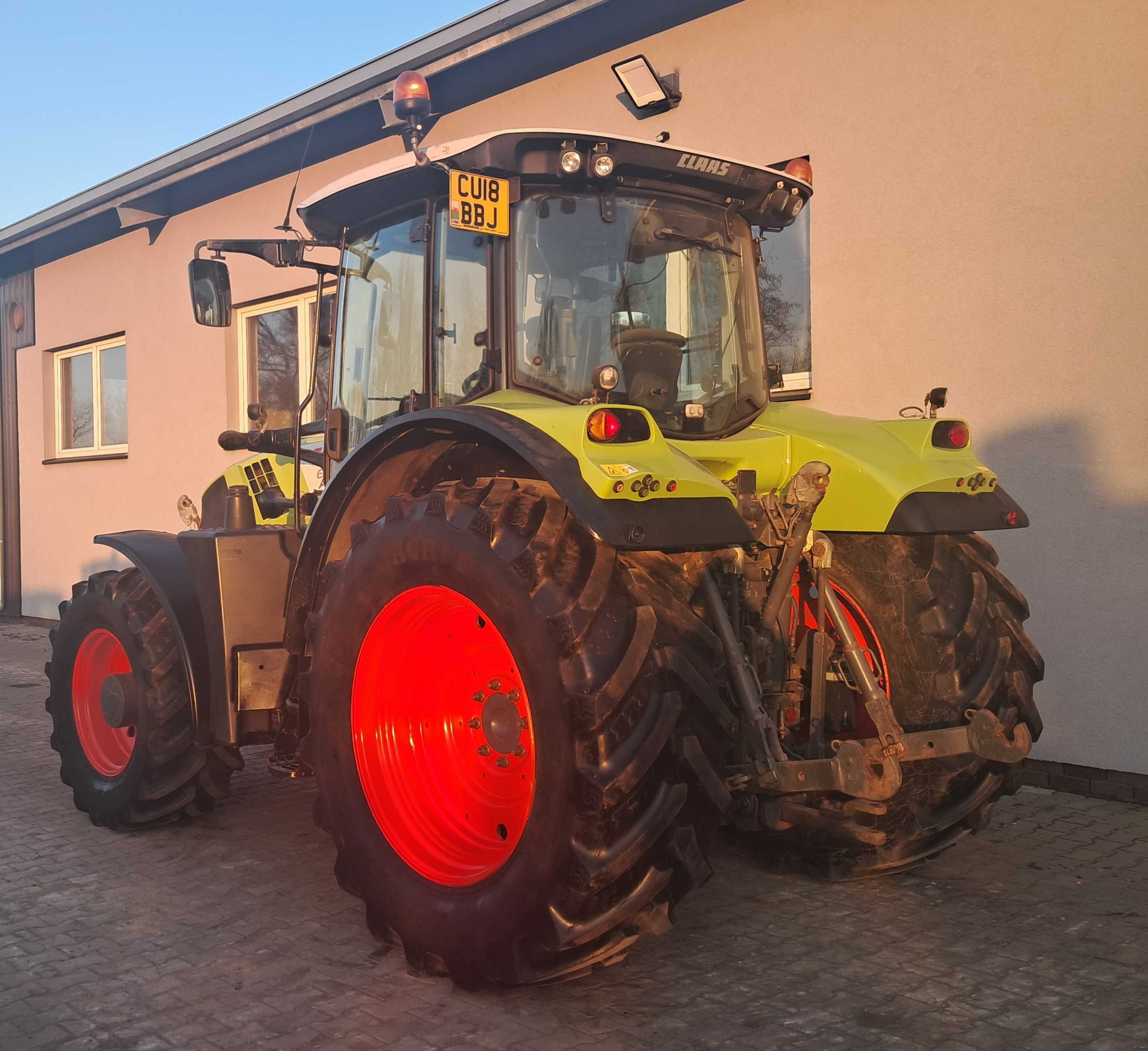CLAAS ARION 650 Pneumatyka 2018r 50km/h WOM Oryginał Miękka Oś Klima