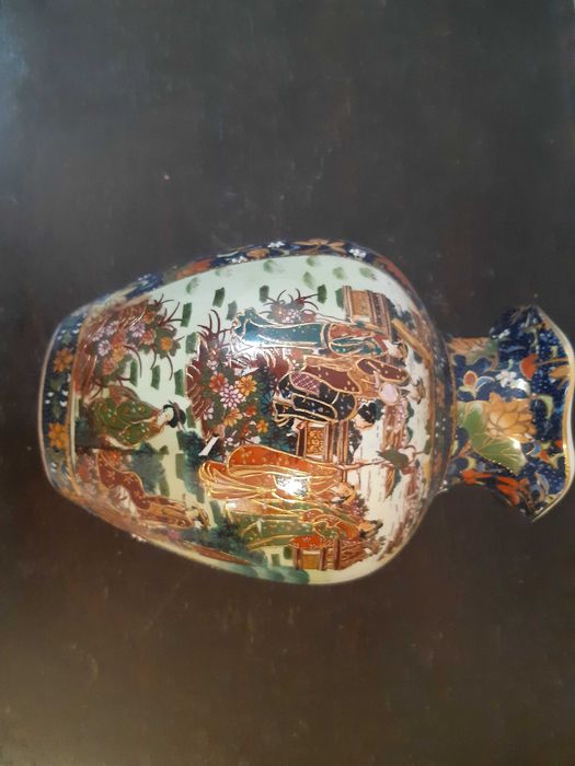 Jarra vintage chinesa, altura 26cm, em estado como NOVO