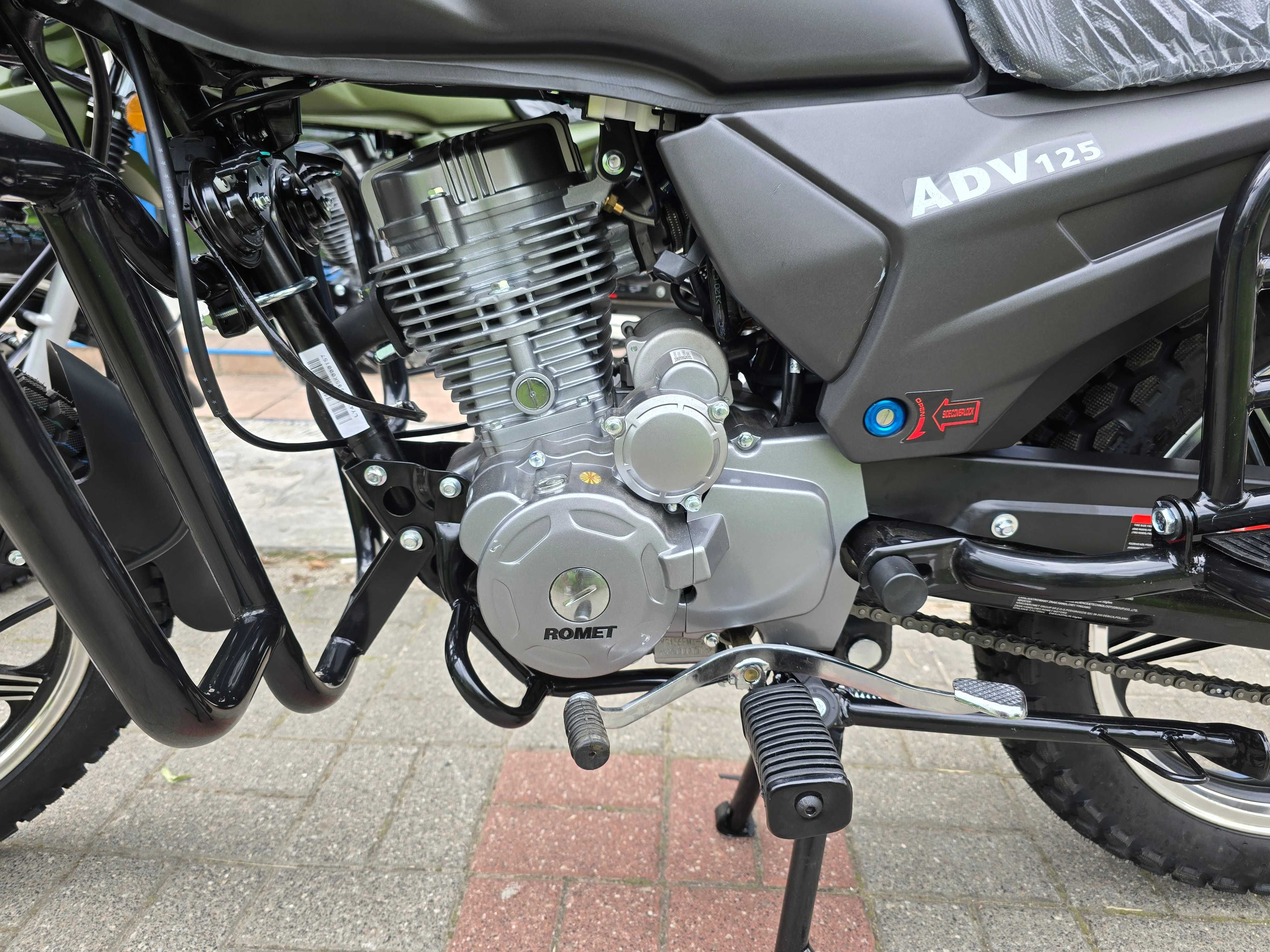 ROMET ADV 125 NEW! Na prawko B!Gwarancja!Serwis! Raty! Dowóz!