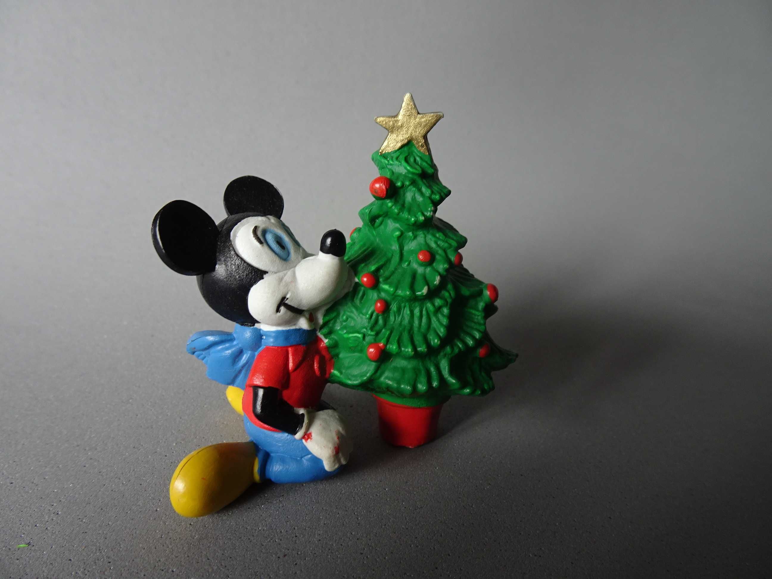 PVC figura coleção Disney Mickey Natal - Maia Borges  Made in Portugal