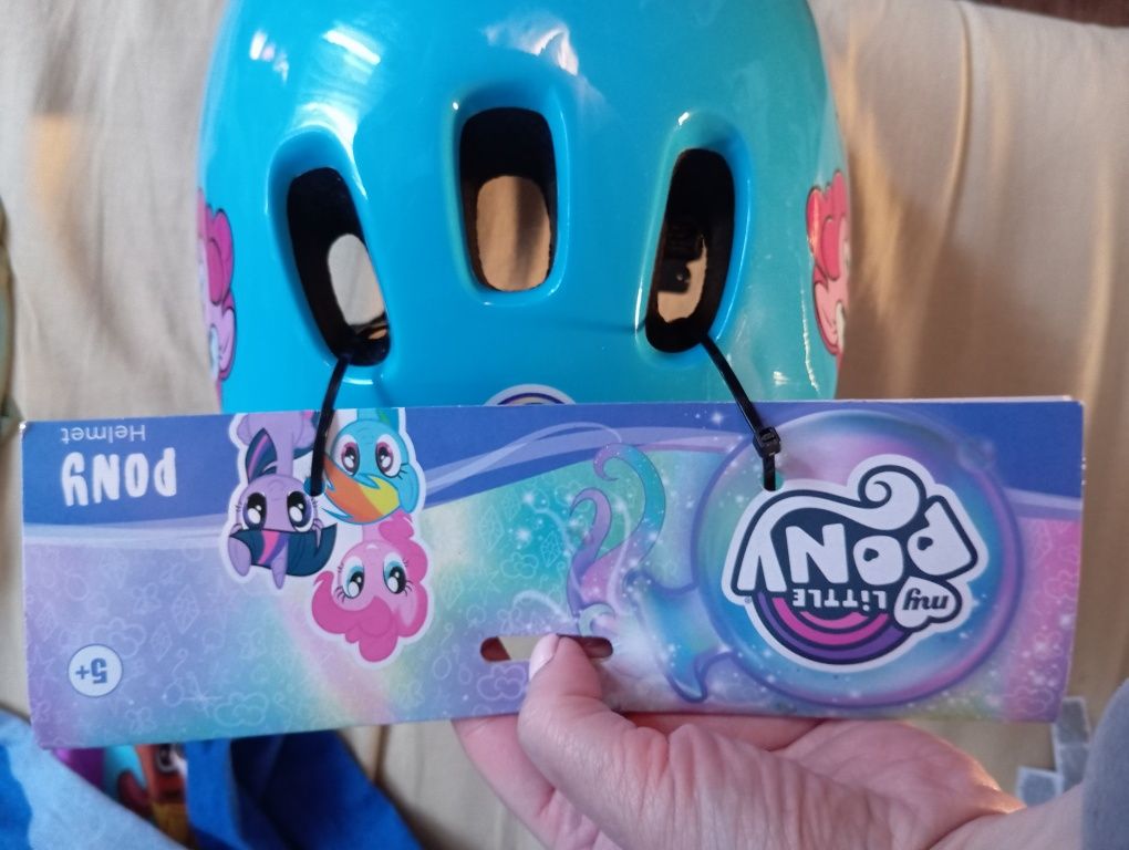 Nowy kask dla dziewczynki 5+ my little pony