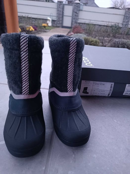 Сапожки/чобітки зимові ecco