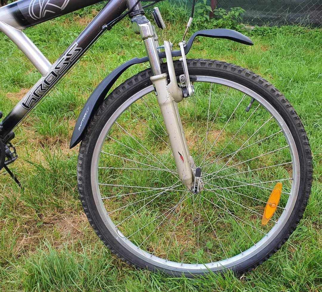 Rower górski góral MTB Kross cross Rozmiar 19,5" amortyzator i oświetl