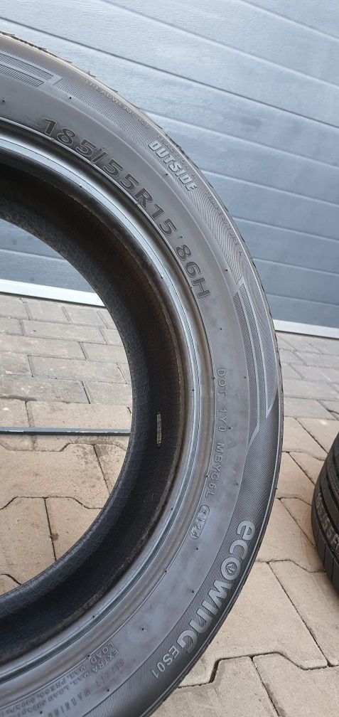 185/55/15 Kumho komplet Nowe