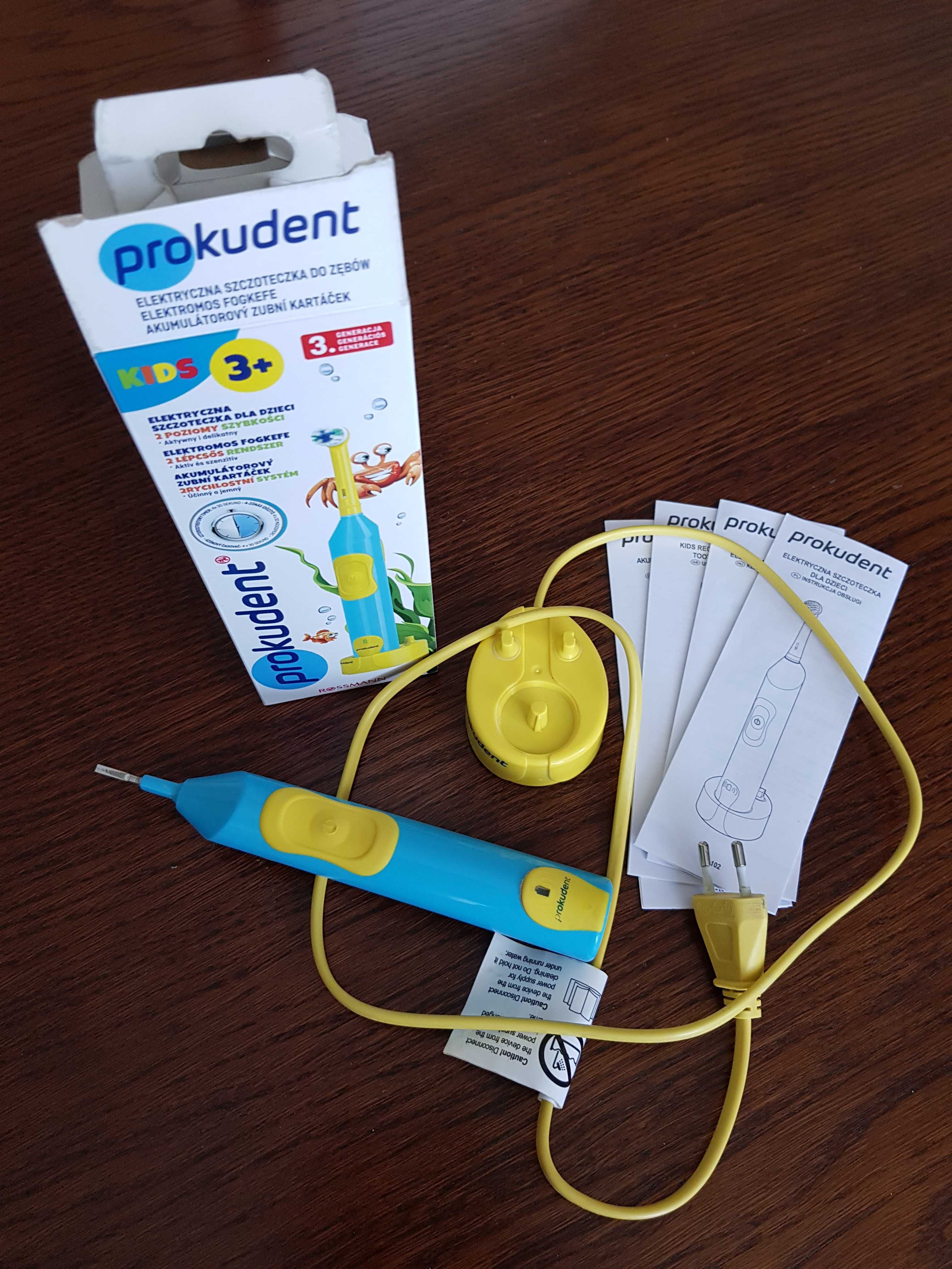 Elektryczna szczoteczka dla dzieci - Prokudent