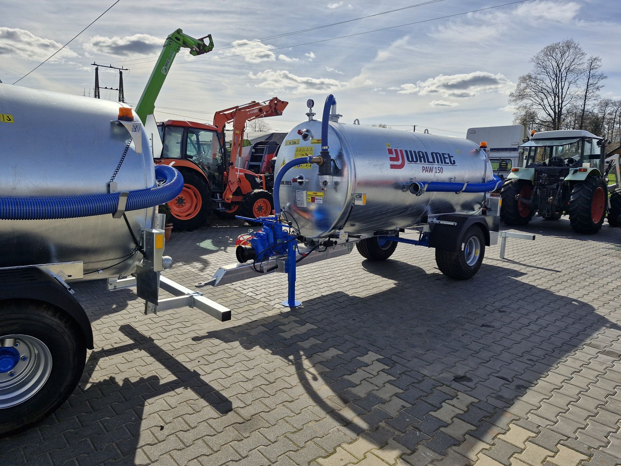 Beczka asenizacyjna Beczkowóz WALMET PAW5000 NOWA Aplikator
