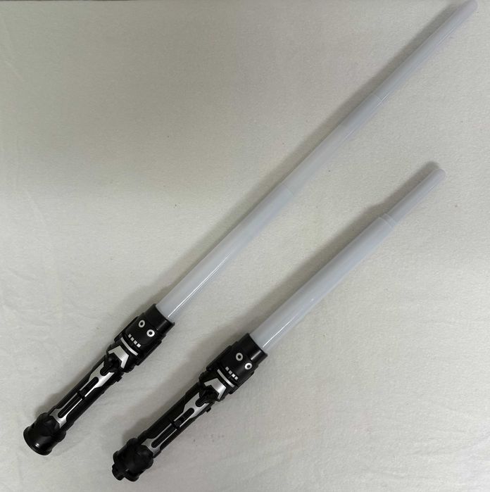 Miecz świetlny świecący wojownik skłądany 2 szt