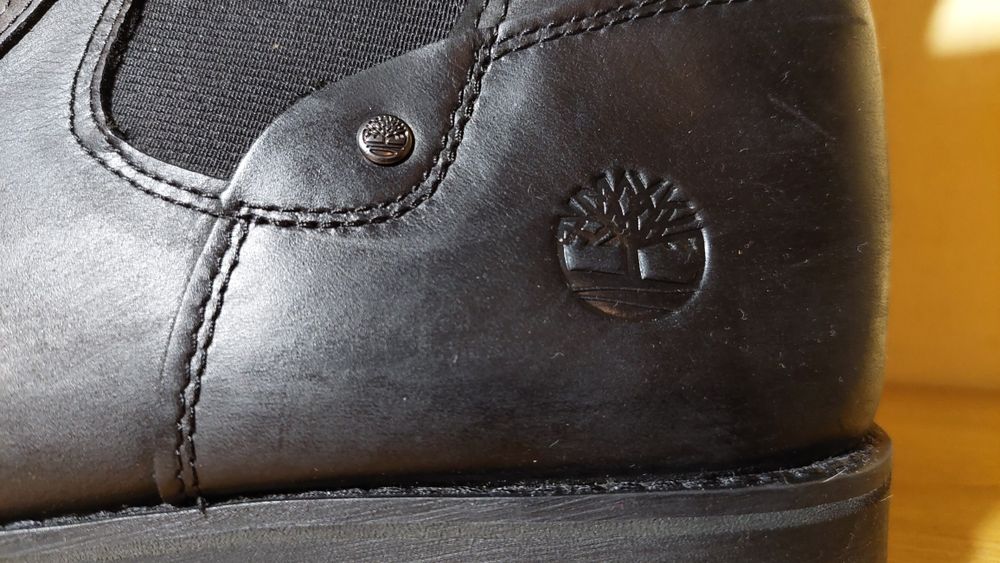 Круті шкіряні фірмові черевики Timberland