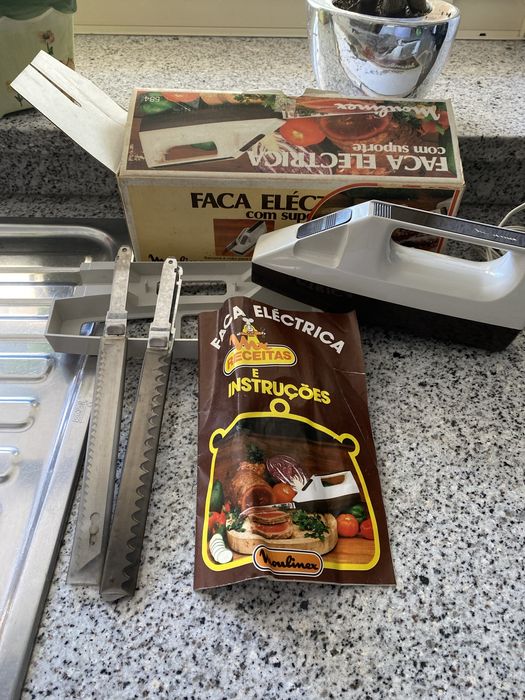 Faca eletrica para cozinha marca Moulinex