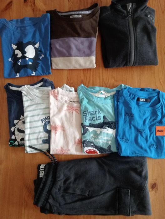 Lote menino 6/7 anos