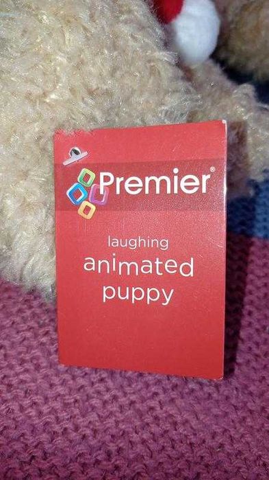 Собачка в новогодней шапочке механика