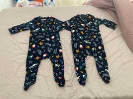 2 pijamas Natal 9/12 meses