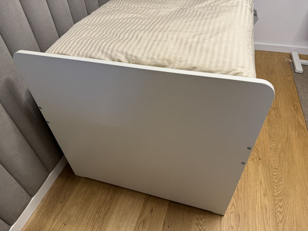 Łóżko SLAKT z materacem sprezynowym VADSO