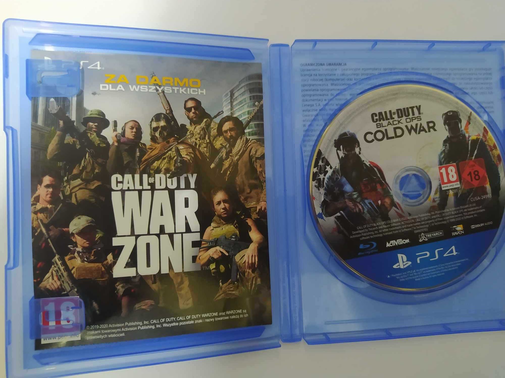 Call of Duty: Black Ops Cold War PS4 Polska wersja