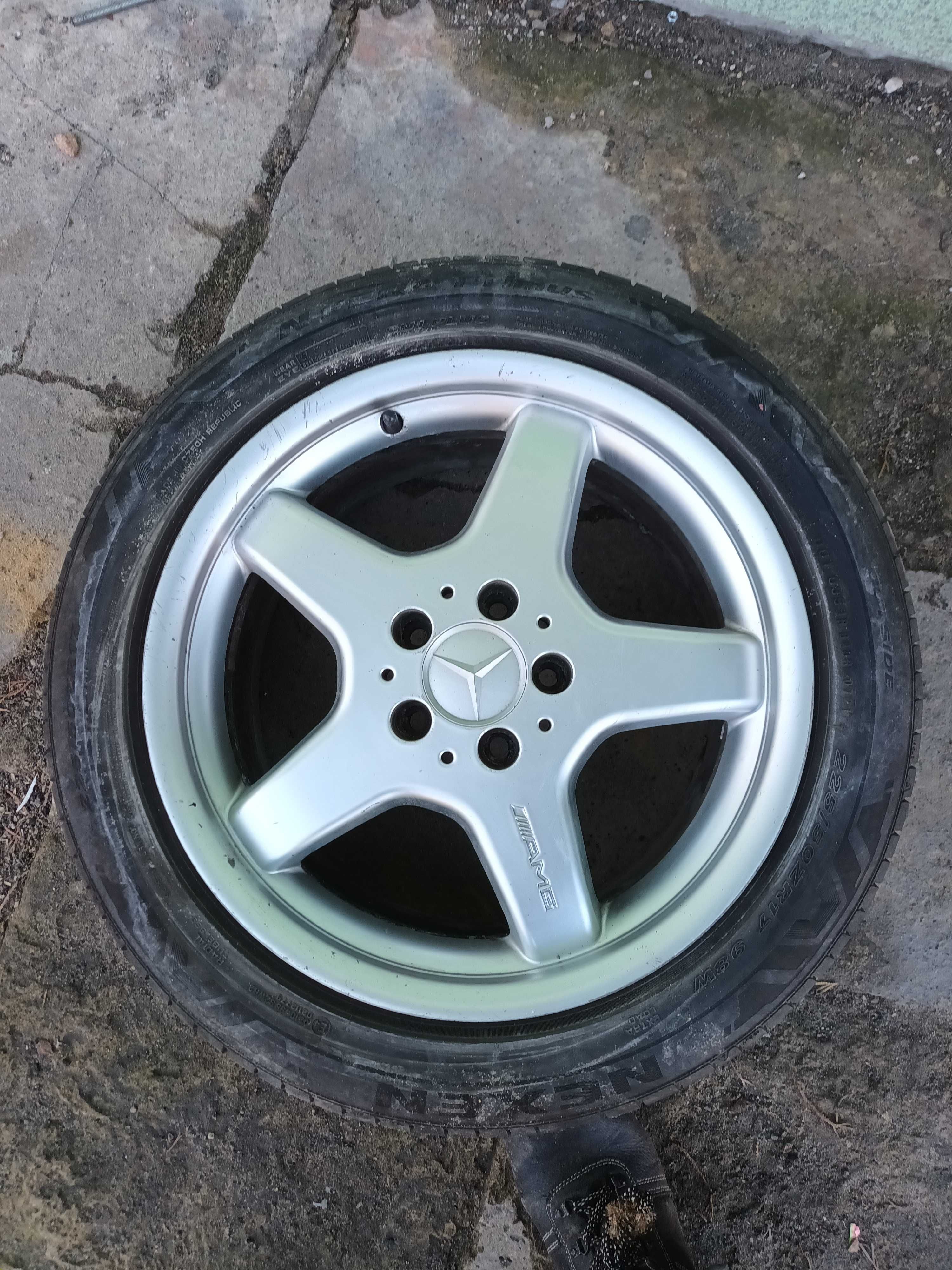 Felgi AMG R17 Oryginał Mercedes 5x112