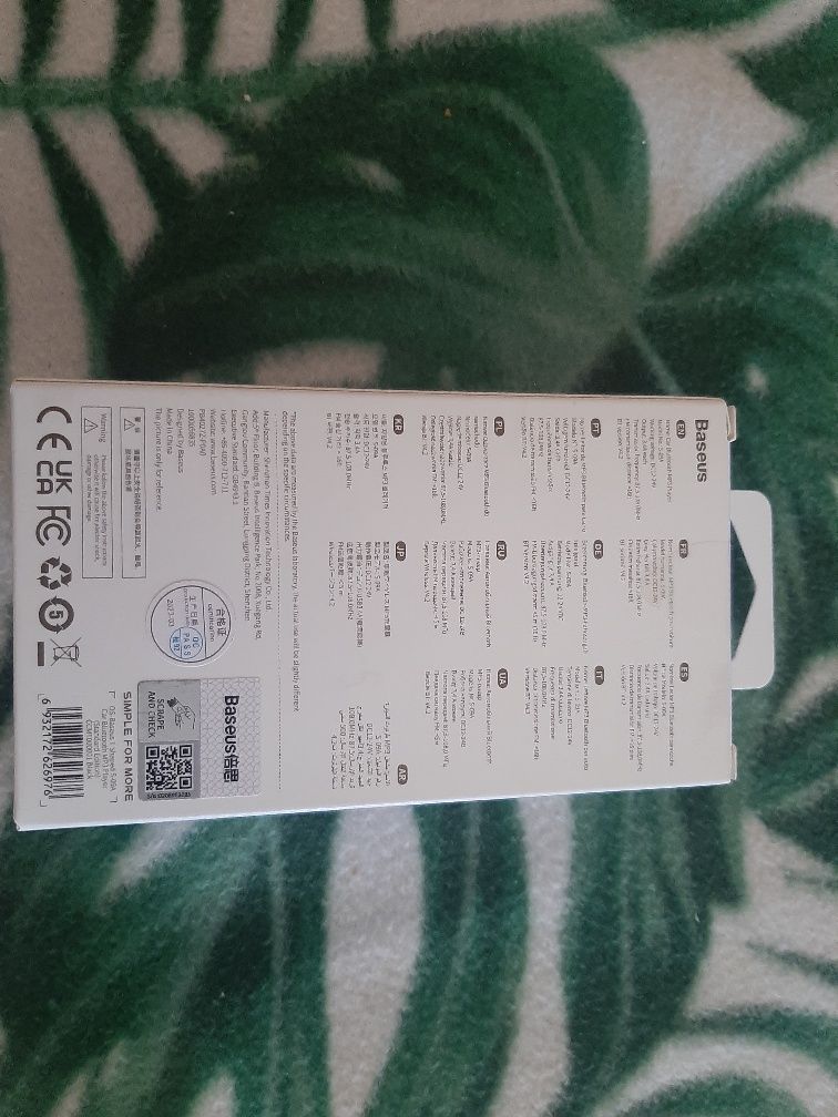 Odtwarzacz MP3/Bluetooth firmy Baseus