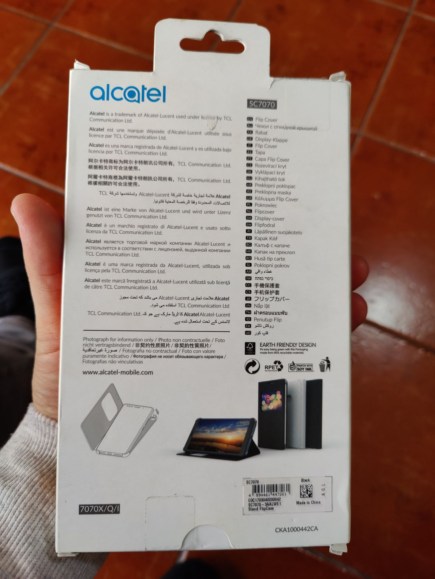 Capa Alcatel Pop 4