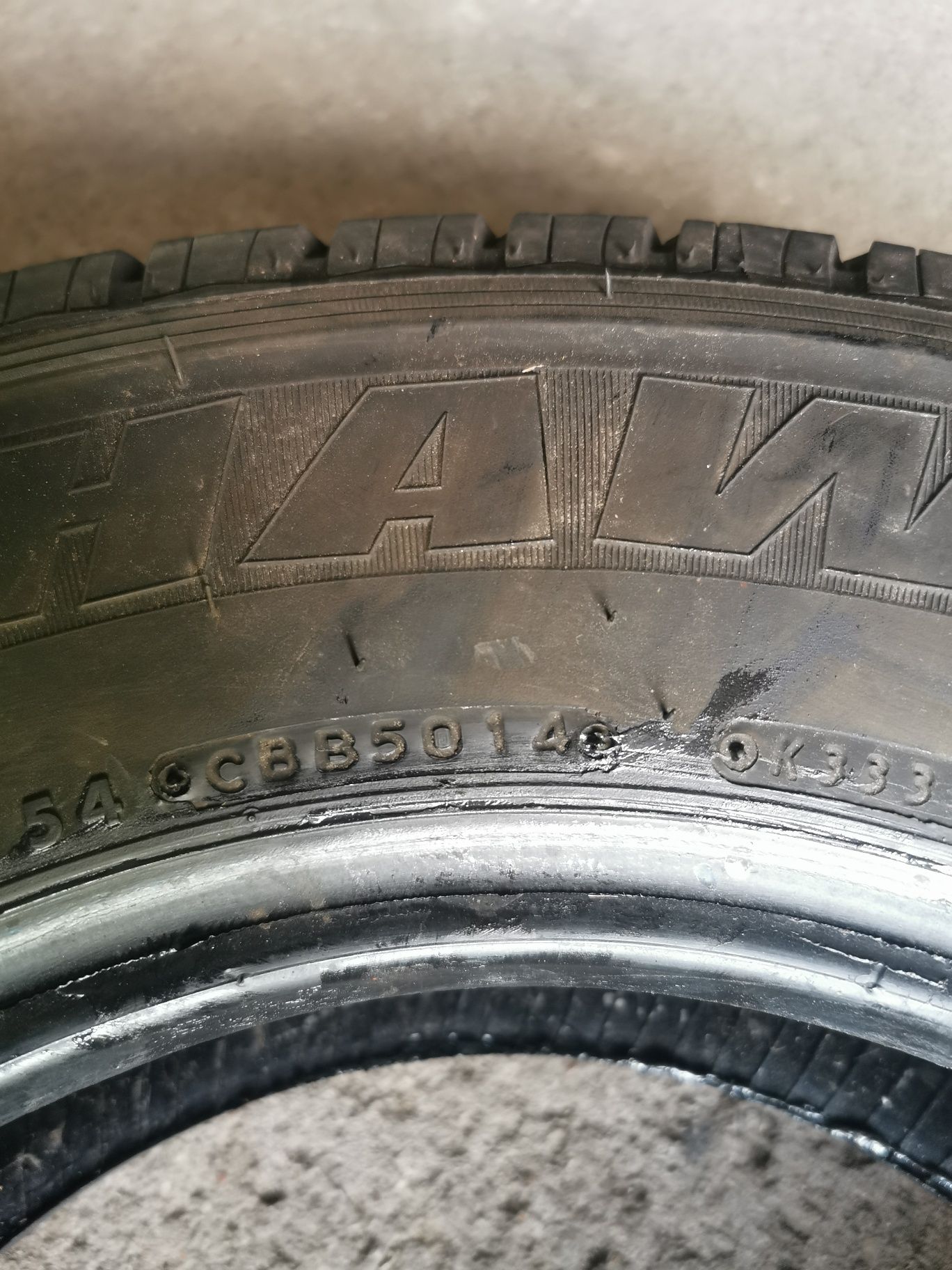 Para opon 195R14C 106/104R Firestone VANHAWK