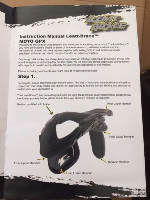 Protetor de pescoço Neck Brace Moto