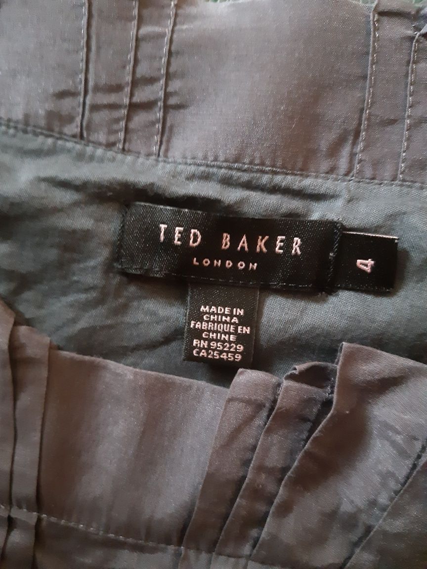 Ted Baker cudny top/bluzka premium jedwab elegant r 4 i L/XL, 42 - 44