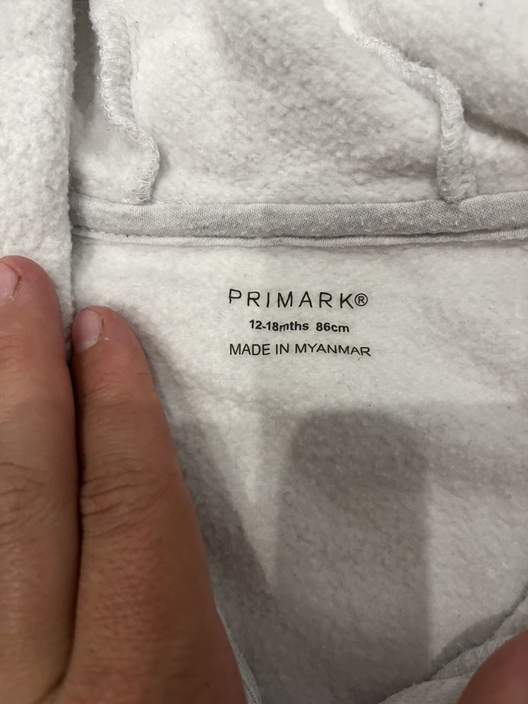 Кофта дитяча на флісі фірма Primark, розмір 86