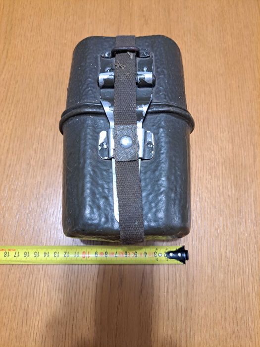 Menażka manierka aluminiowa PSL 63 - T - " sztos " - jak antyk :)