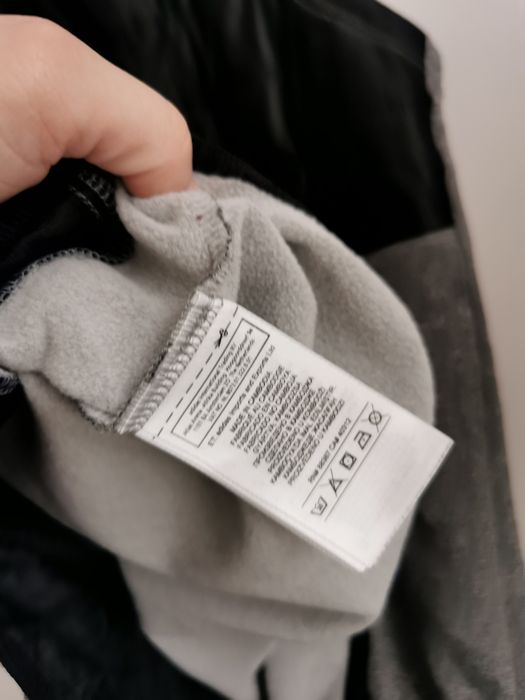 Adidas sportowa bluza kamizelka męska logowana M/L