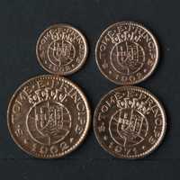 São Tomé e Príncipe Lote com 4 moedas - olx X00012