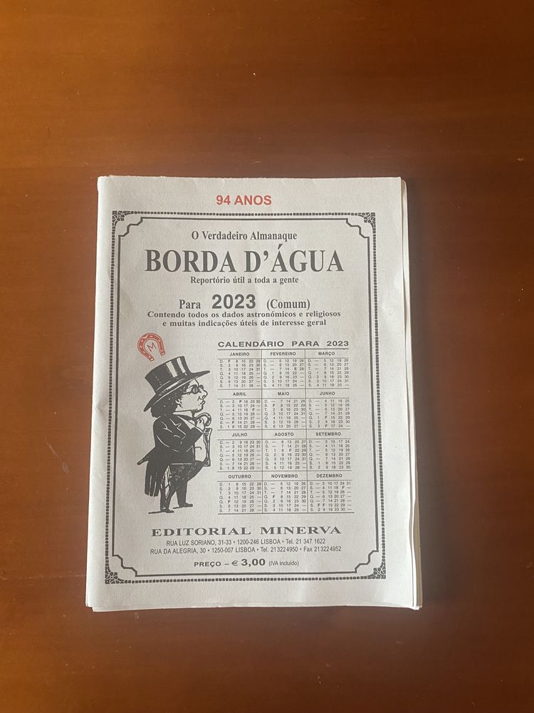 Borda de agua 2023