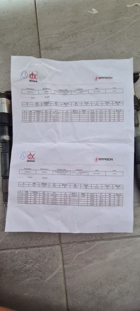 Wtryski Denso 1465A323