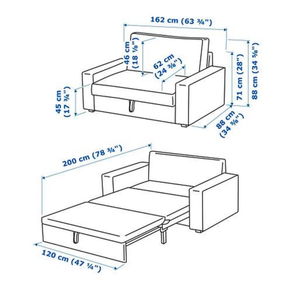 Sofá-cama Vilasund IKEA