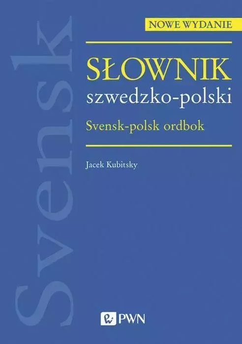 Słownik szwedzko-polski. Wydawnictwo Naukowe PWN. Nowy Produkt