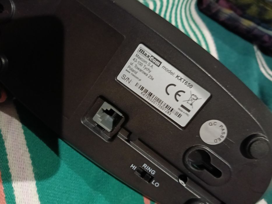 Telefon stacjonarny MaxCom