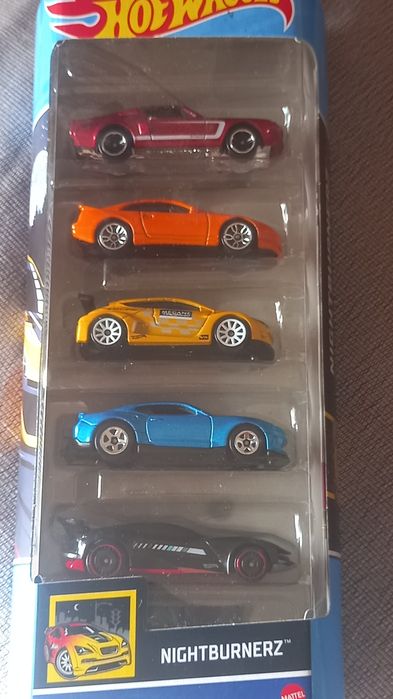 Pack'S de 5 miniaturas hot wheels