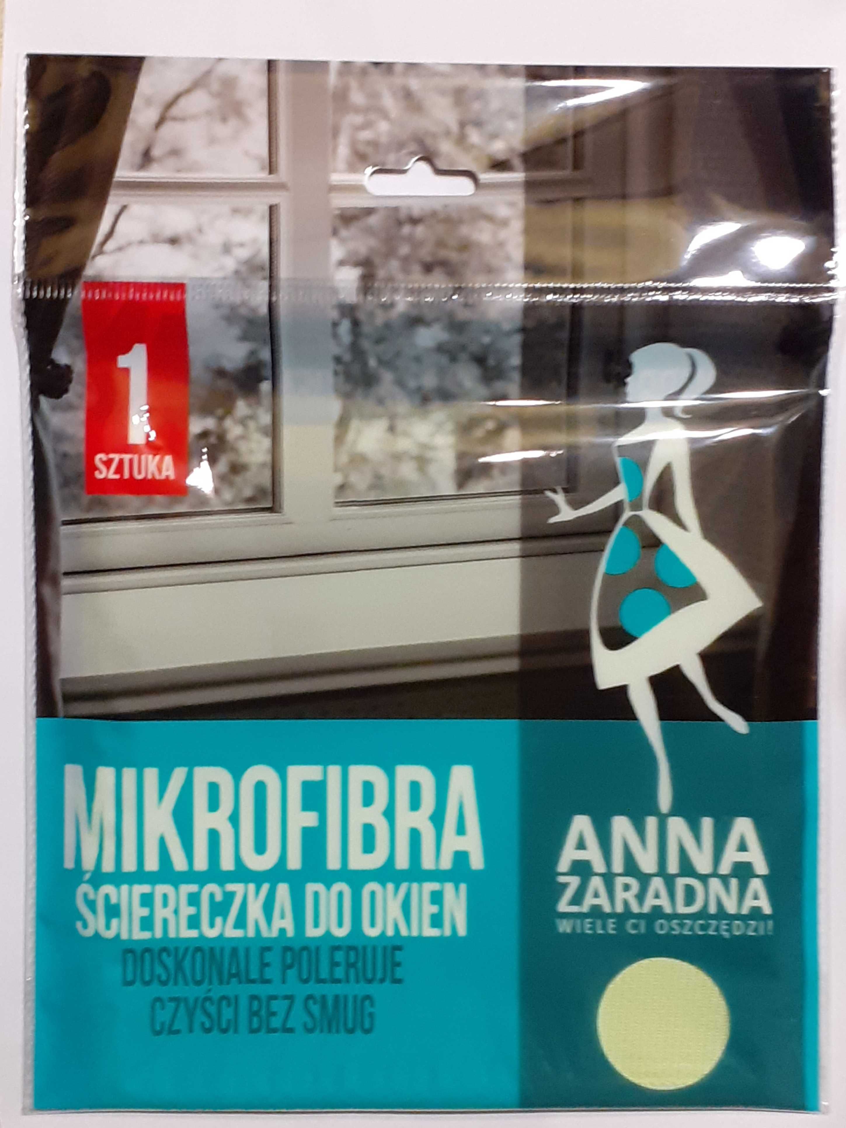 Ściereczka do szyb Anna Zaradna mikrofibra