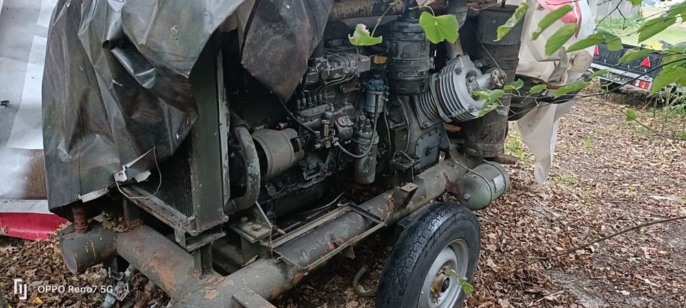 Sprężarka WD53 zestaw do piaskowania