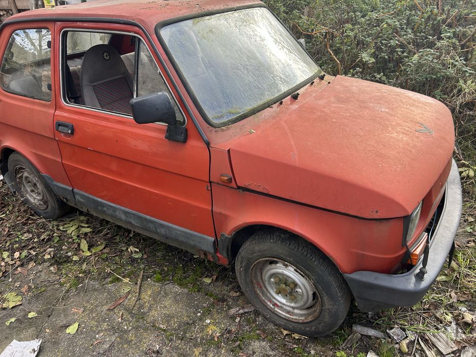 Czesci fiat 126p FL caly na czesci Fotele Inter Groclin