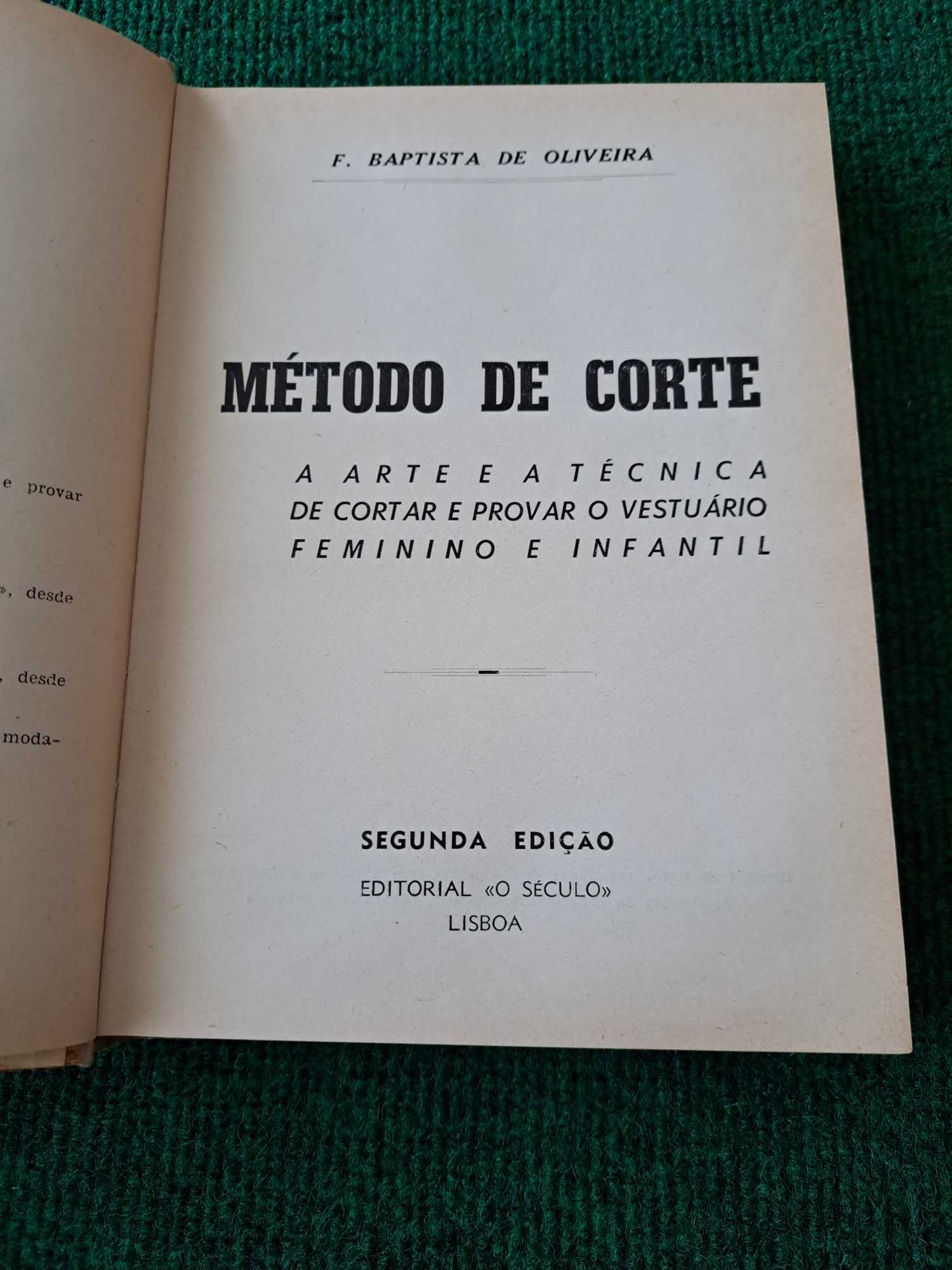 Método de Corte por Fernando Baptista de Oliveira