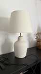 BLIDVADER lampa+klosz Ikea bezowa ceramika