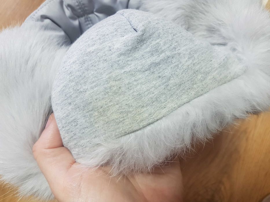 Шапка зимова з натуральним хутром