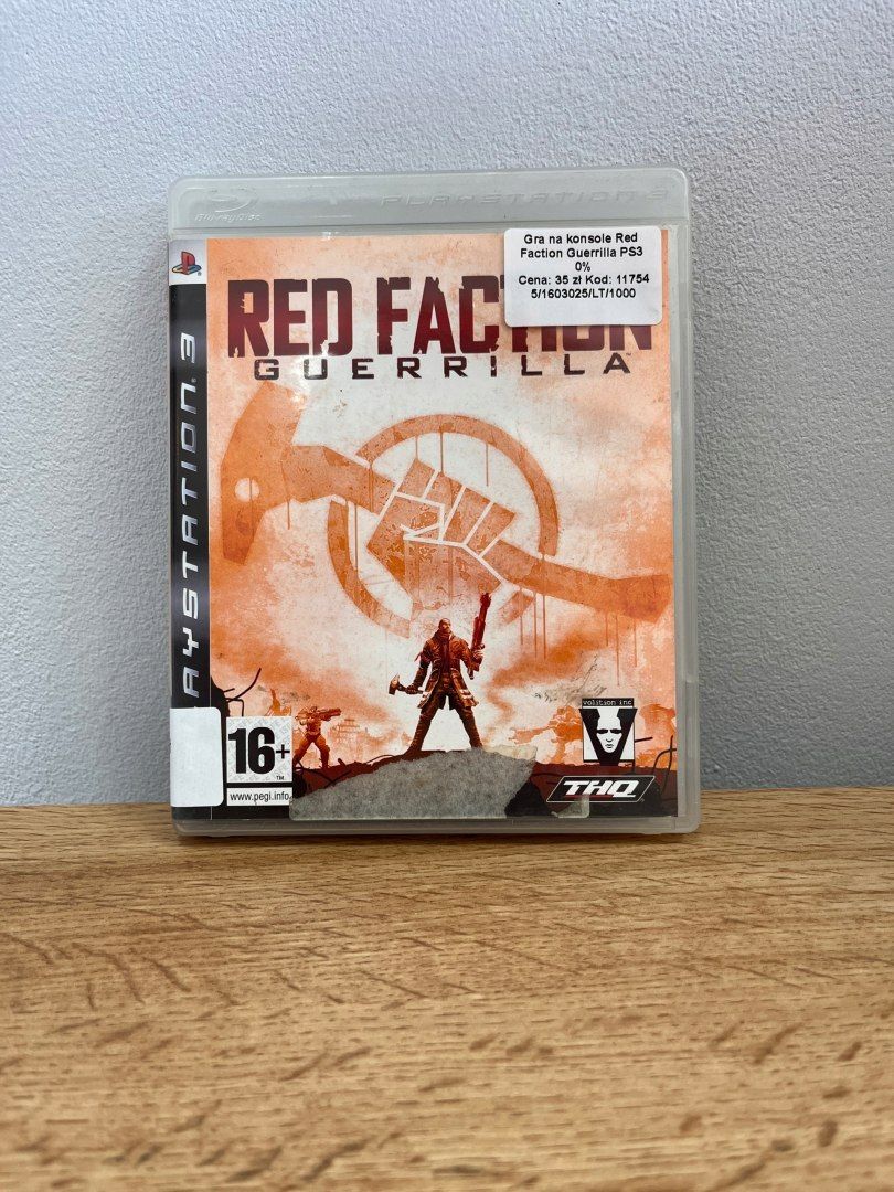 Gra Red Faction: Guerrilla Playstation 3 Ps3 Używana