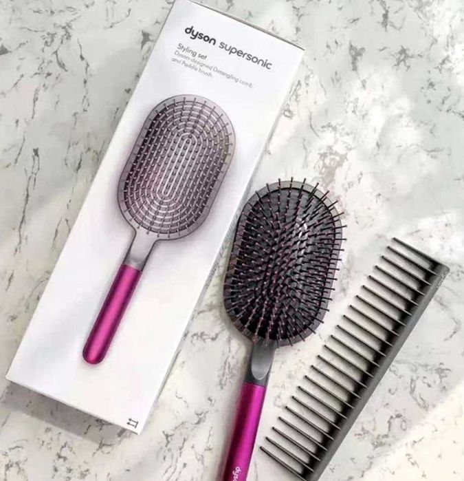 Набір гребінців Dyson Supersonic Styling Set Fuchsia Iron