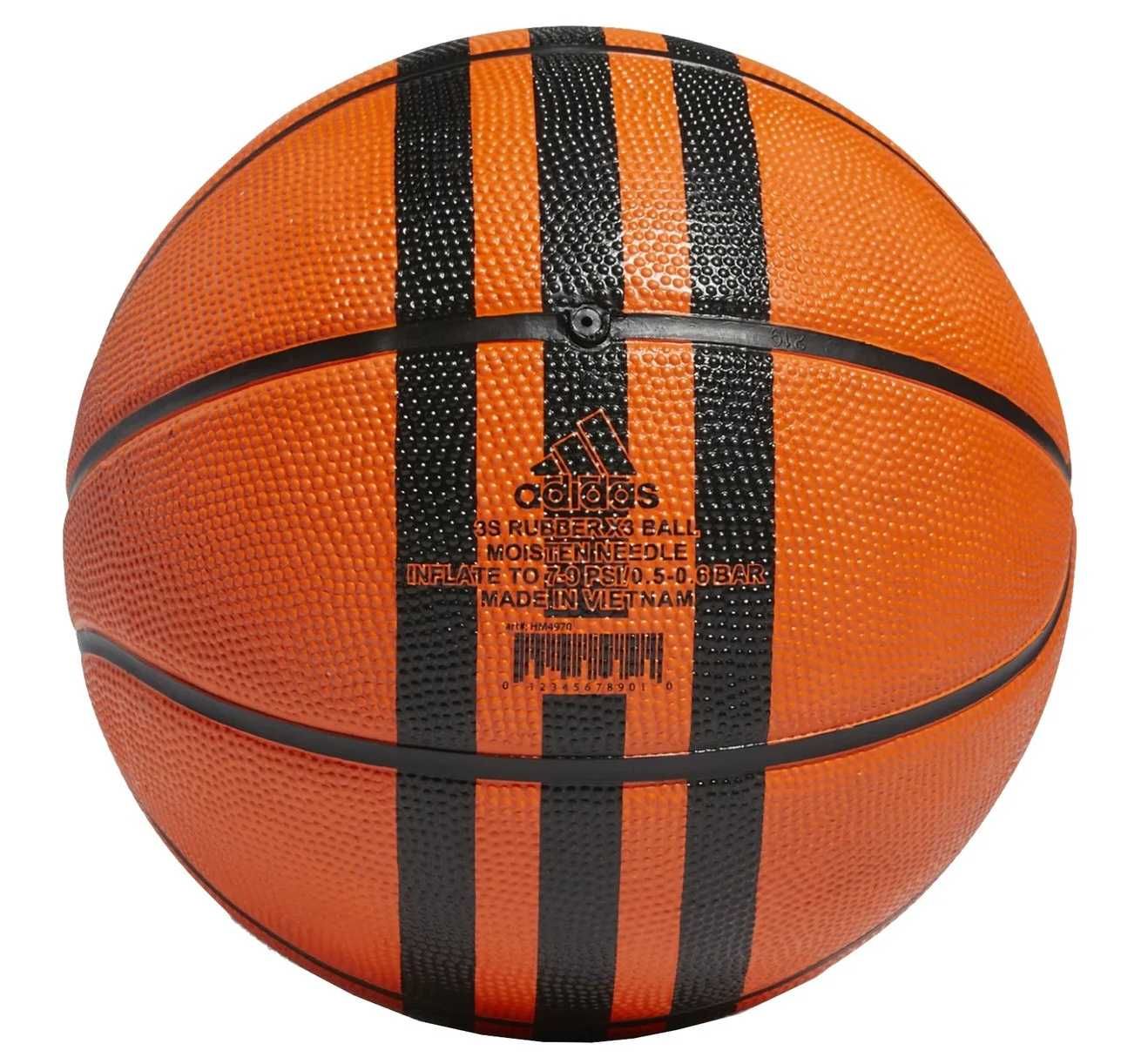Piłka do koszykówki adidas 3-Stripes Rubber X3 r. 7