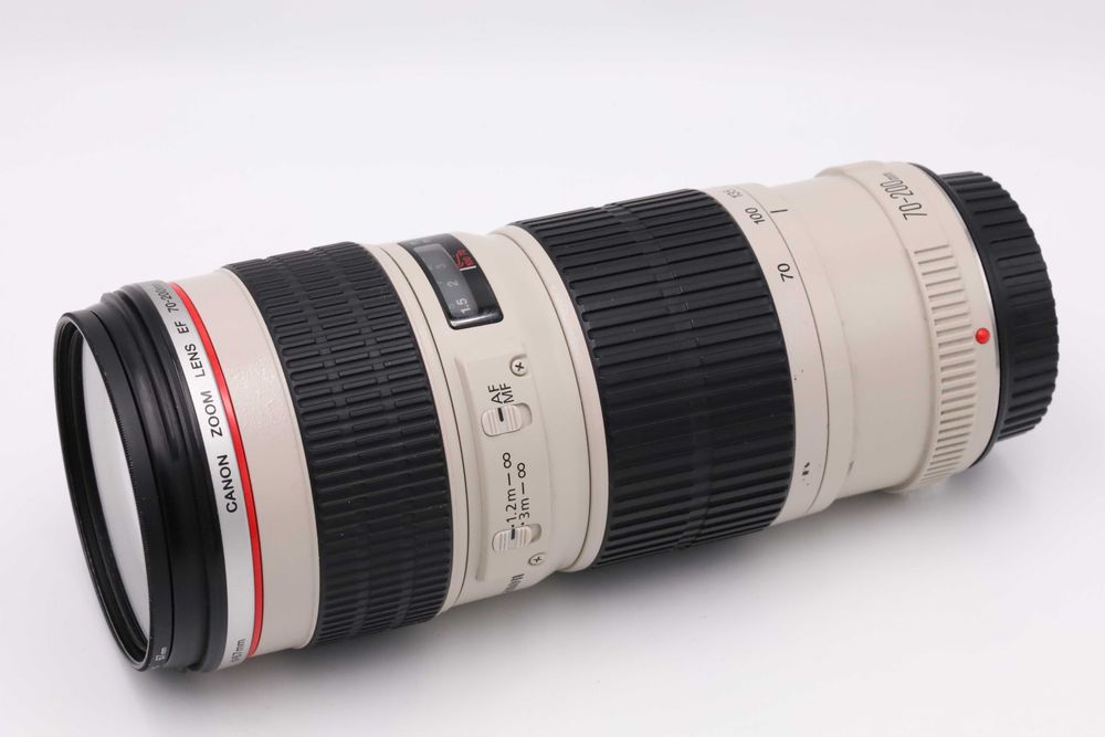 Canon EF 70-200 mm f4 L USM zadbany obiektyw + mocowanie statywowe