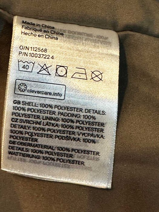 Kurtka futerko baranek H&M