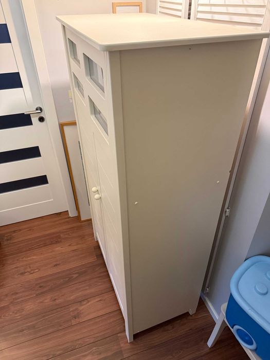 Zestaw Mebli Dziecięcych Bellamy: Szafa + Komoda (Kolor Ecru)